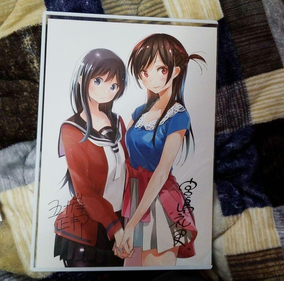 彼女、お借りします×川柳少女 直筆サイン入り原画