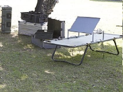R*A様 米軍 アルミ製 フォールディング テーブル MEDICAL TABLE