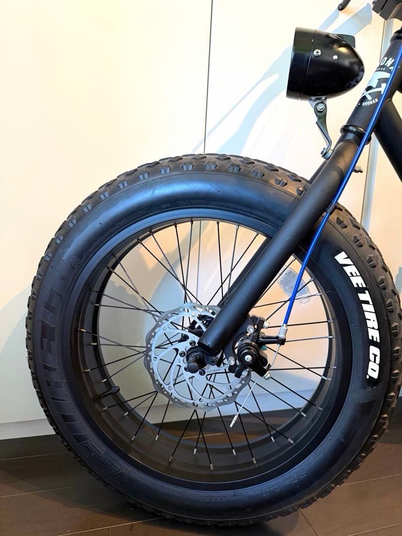 BRONX20 ファットバイク CUSTOM マットブラック　完全室内保管