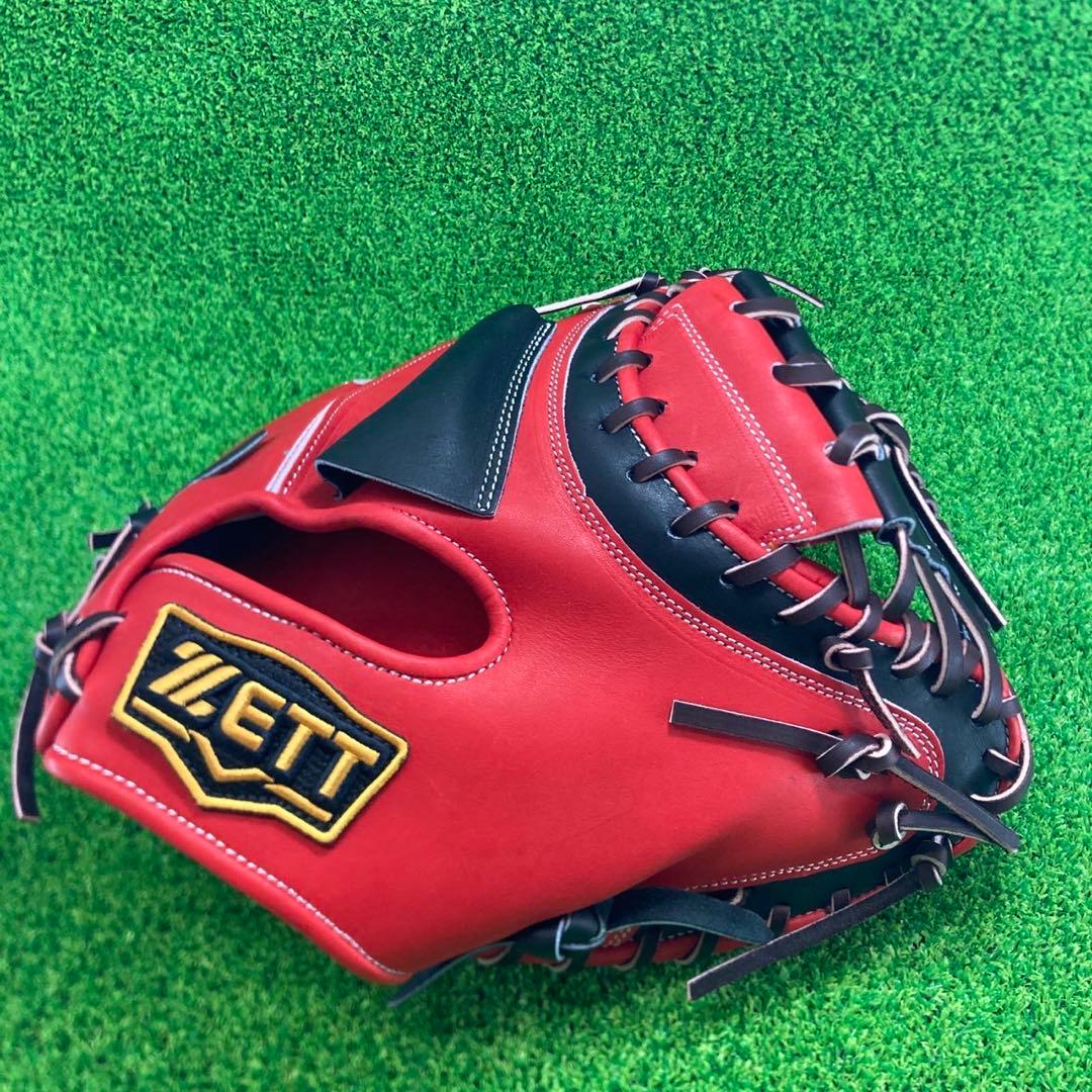 ゼット ZETT 捕手用 キャッチャーミット 硬式野球 グローブ 右投げ 474