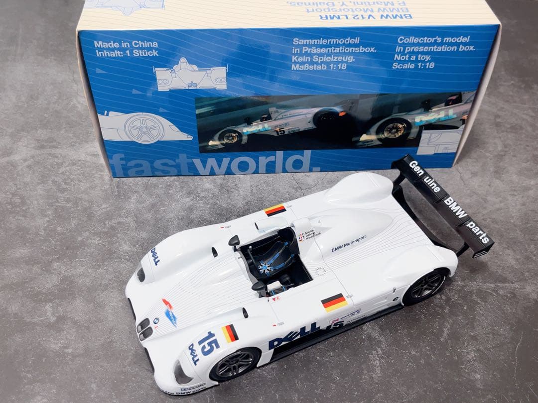 京商 1/18  V12 LMR 1999 LeMans Winner