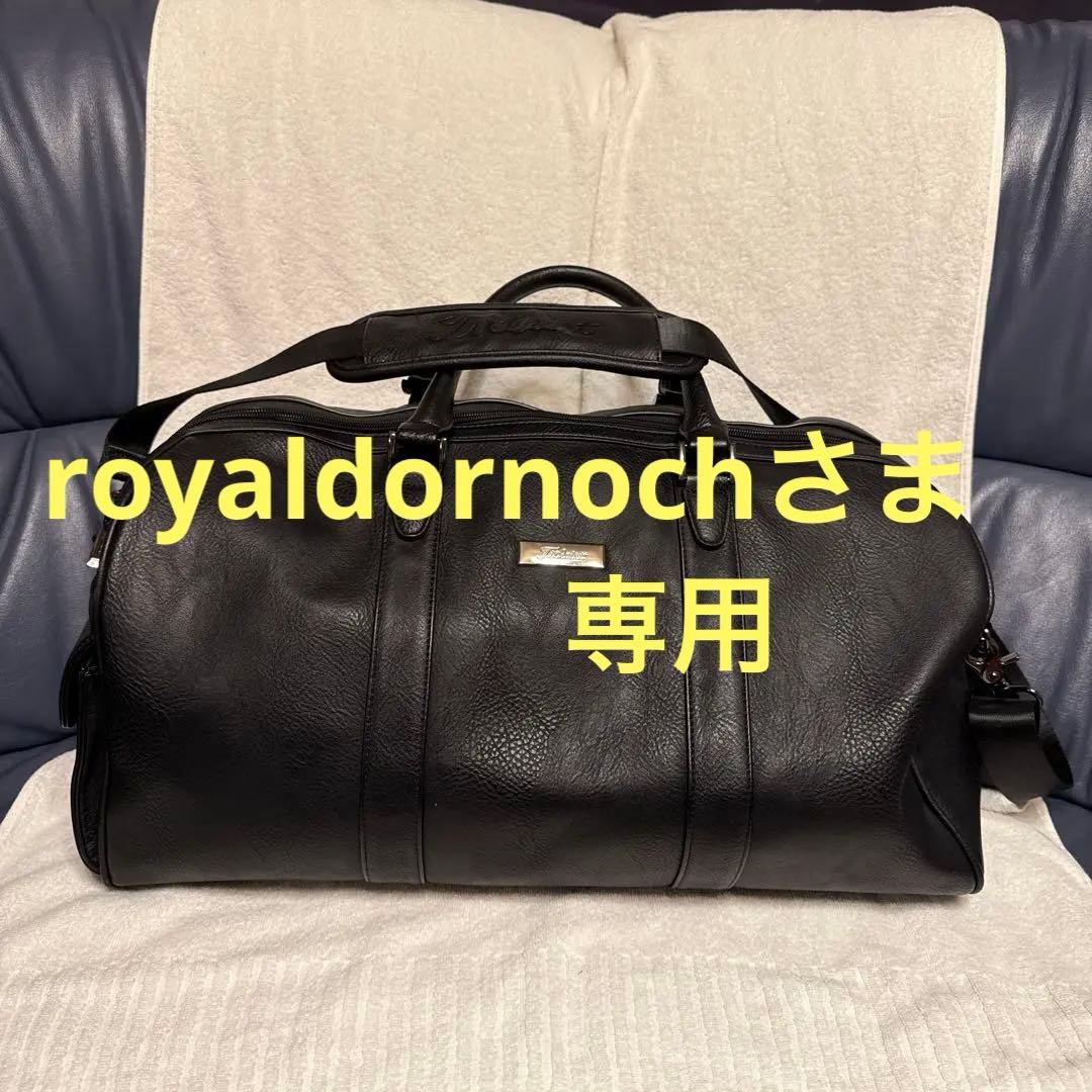 タイトリスト　ブラック ボストンバッグ