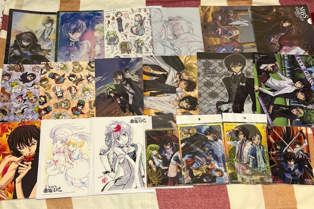 コードギアス　紙類　まとめ売り