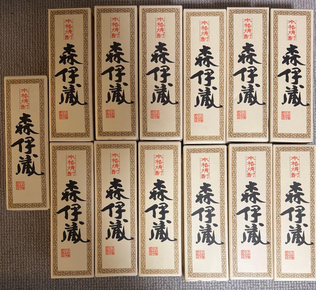 [新品未開封] 森伊蔵　720ml. 13本セット
