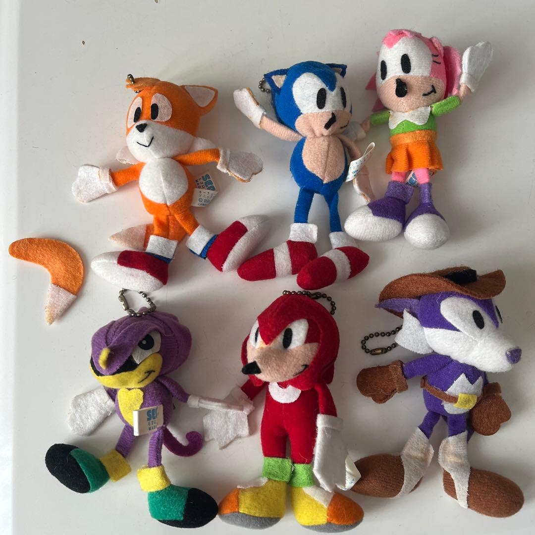 ソニックザファイターズ　マスコットキーホルダー