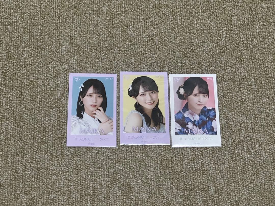 佐々木舞香 ミニフォト コンプ レア イコノイジョイ2023 ＝LOVE
