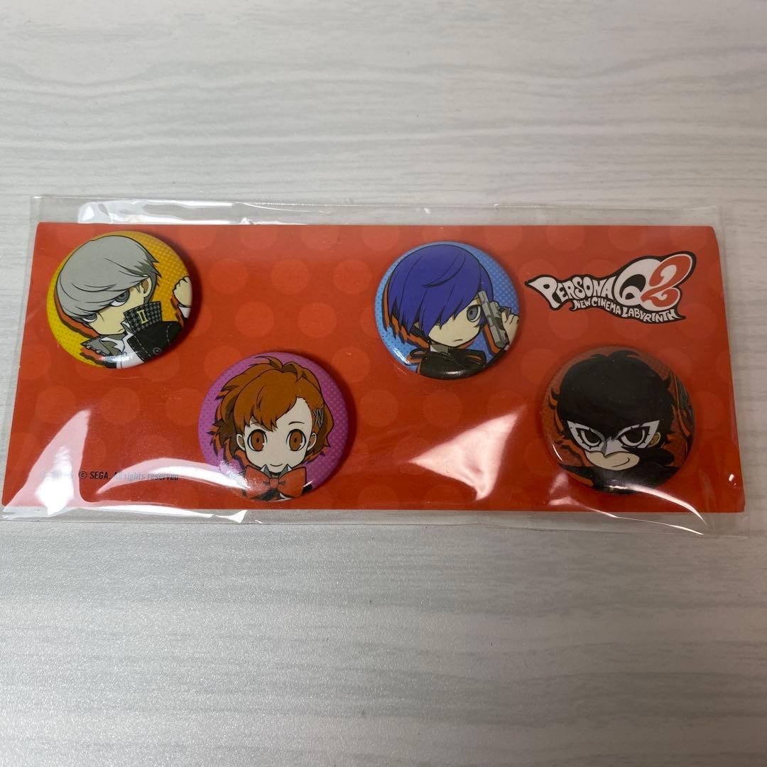 海外版 ペルソナ Q2 限定版 特典 缶バッジ