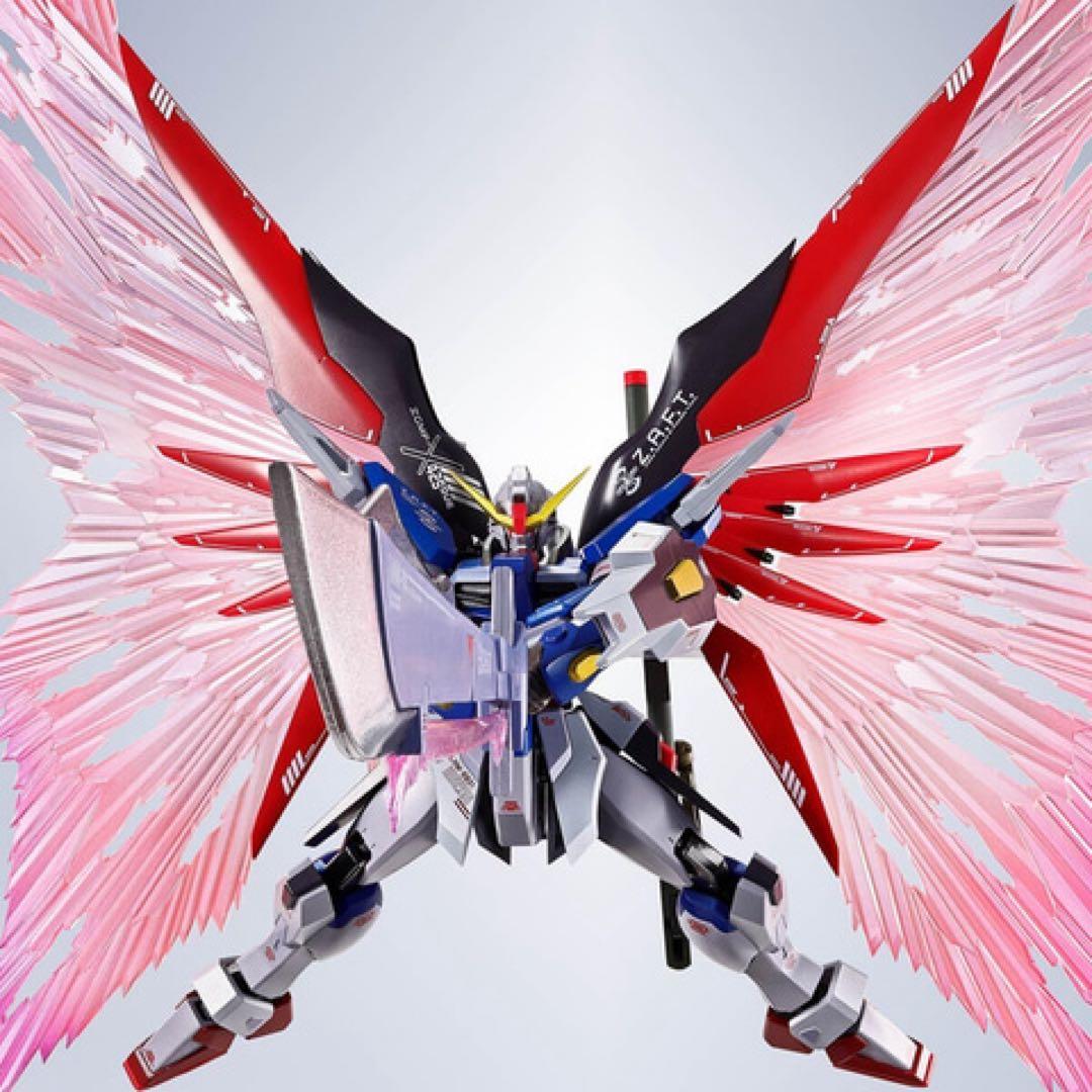 o*r様 L ROBOT魂 デスティニーガンダム&光の翼セット　メタルロ