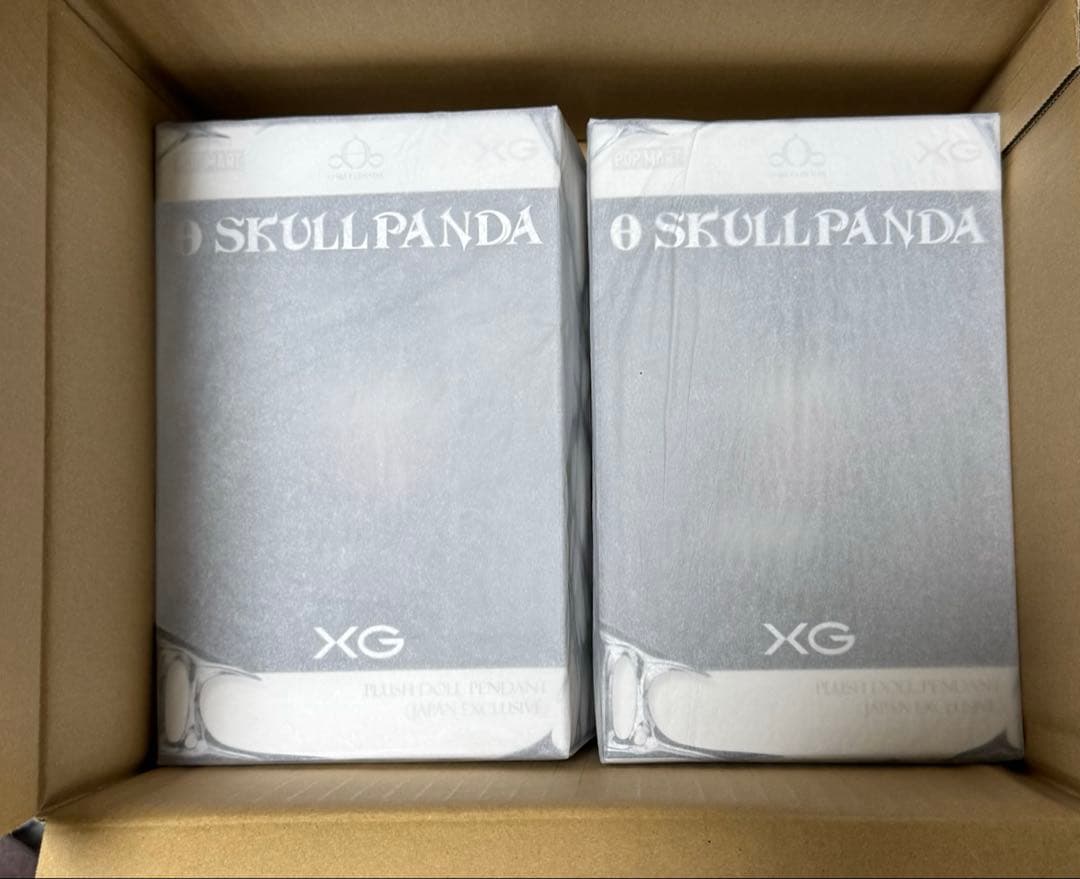 XGスカルパンダ popmart skullpanda 2体セット