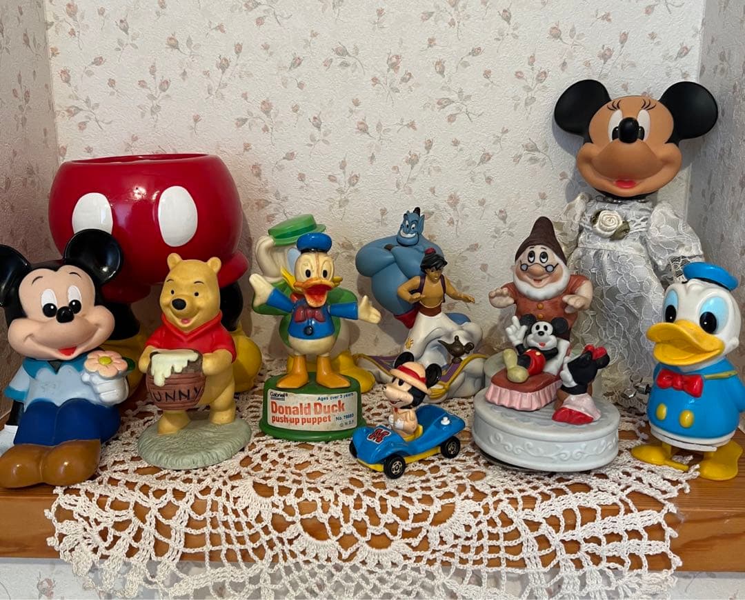 激レア　ディズニー　まとめ売り　オルゴール　貯金箱　置物　ビンテージ