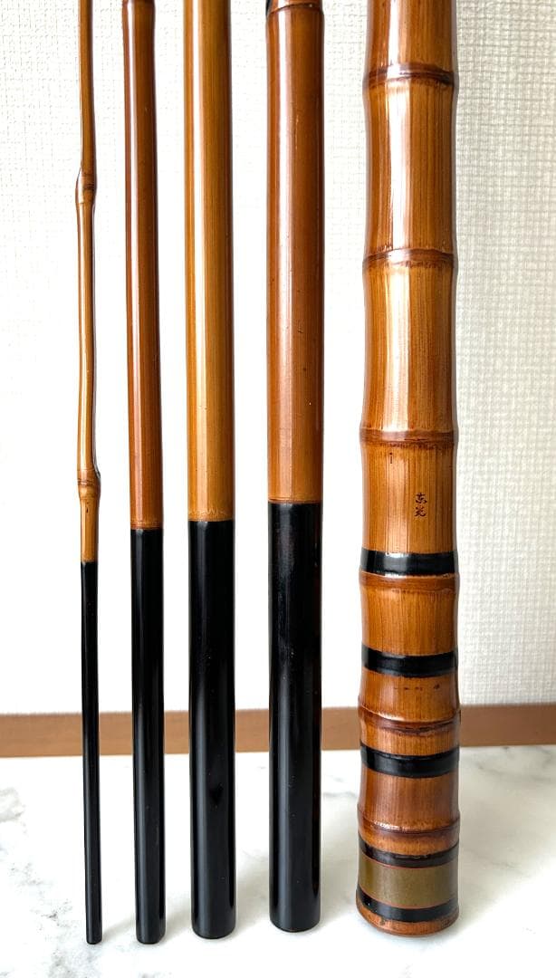 未使用【vintage】和竿　東光作　東作系　4.7M　5本継　極希少　極美品