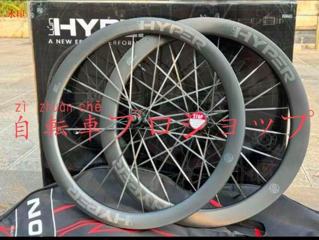新品未使用LUN HYPER3ルンハイパー3 カーボンホイールレーザーロゴa