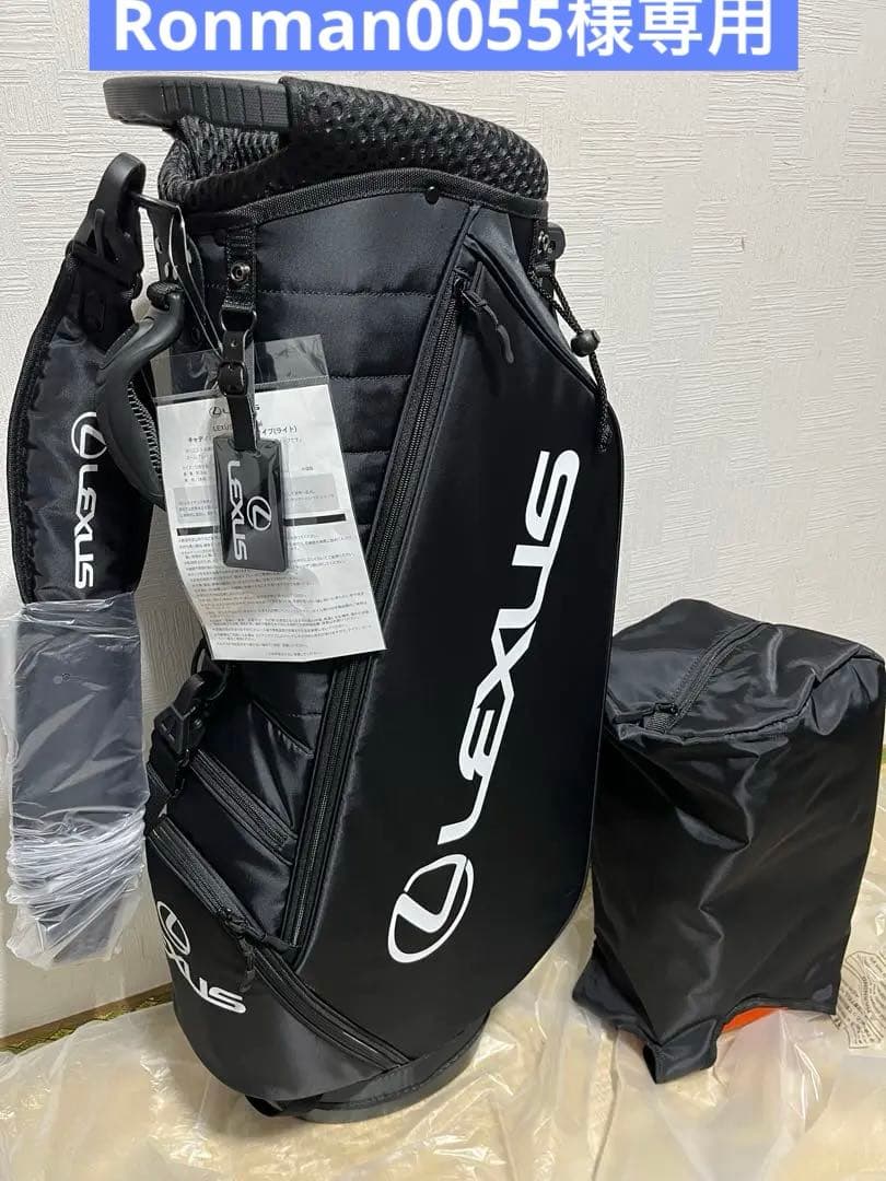 新品！レクサス＆アドミラル　lexus admiral キャディバッグ