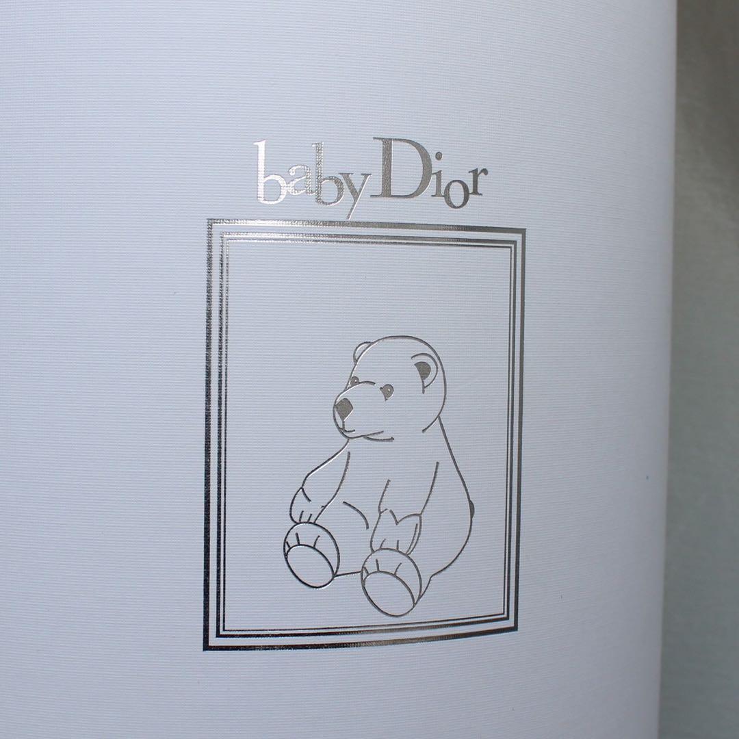 ♥Christian Dior ホワイトクマ ぬいぐるみ テディベア baby