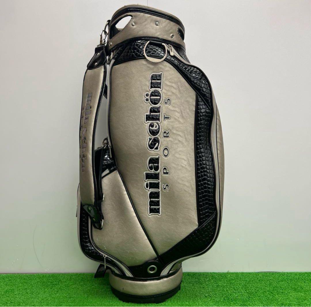 mila schon ミラショーン　キャディバッグ　ゴルフバック　9インチ　中古