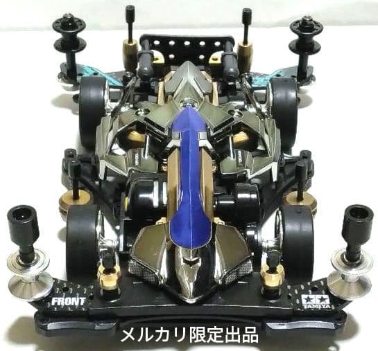 【12/5まで限定出品】ミニ四駆　マッハフレーム　ブラックメッキ　純正のみ
