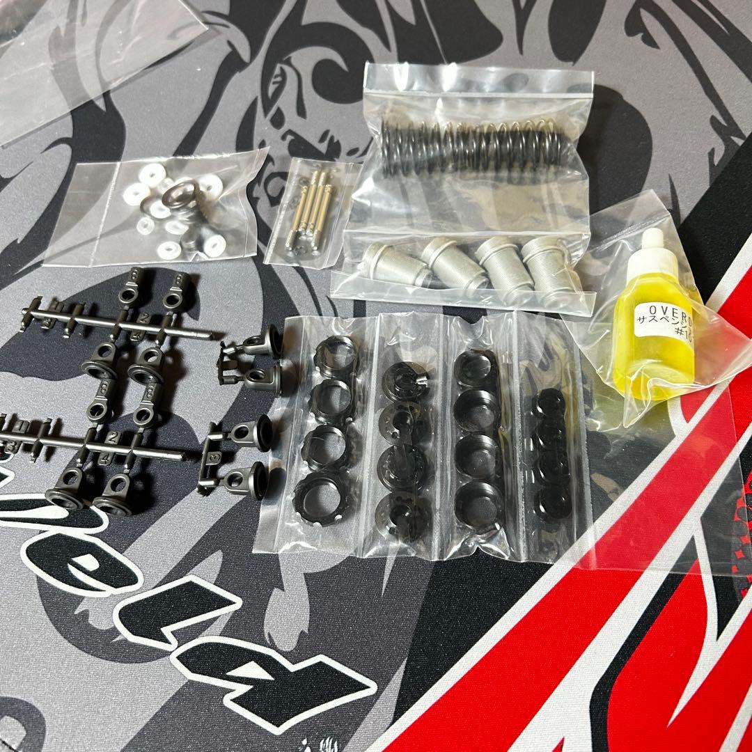 【新品】OVERDOSE GALM 純正ダンパー ショック セット 未組立