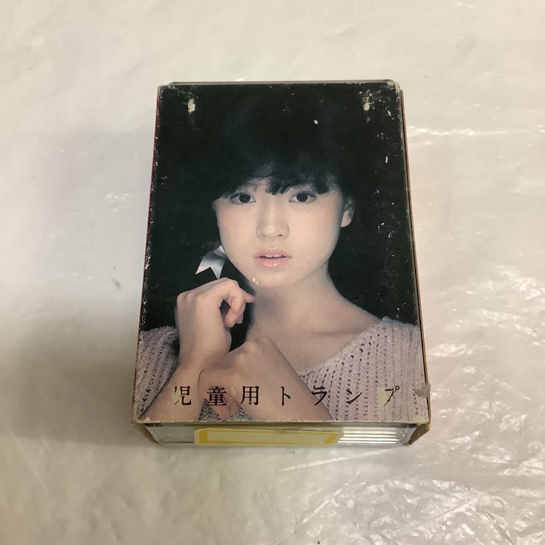 7494⑦中森明菜 トランプ 昭和レトロ　レア