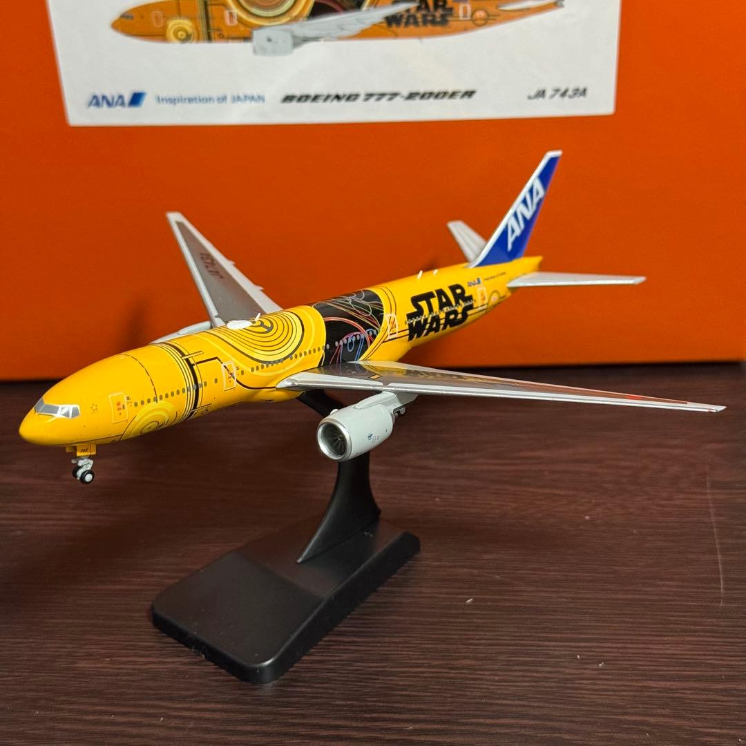 JC ANA C-3PO B777-200ER JA743A 1/400 新品