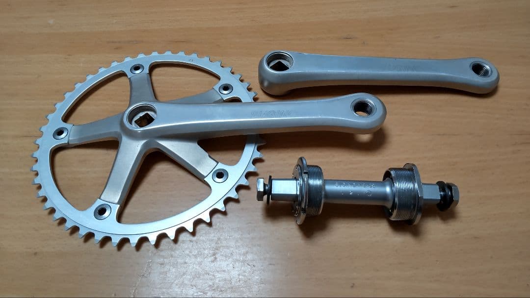 スギノ グランドマイティ 165mm SUGINO ピスト クランク NJS