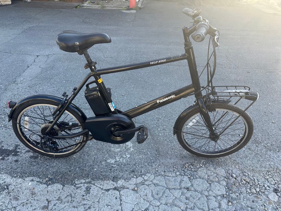 Panasonic 電動アシスト自転車 黒VELO STAR