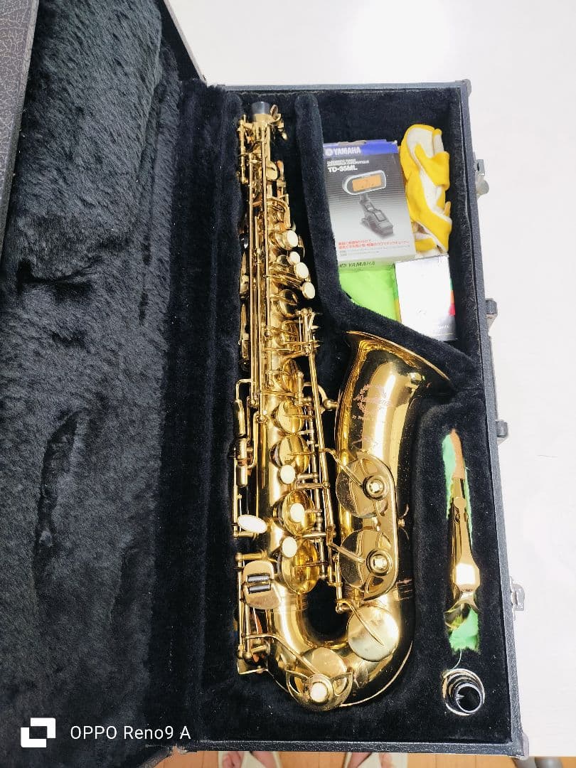 ゴールド サックス マウスピース付き