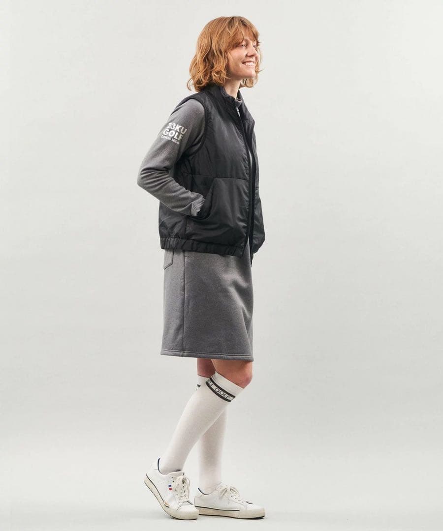 美品　23区GOLF 撥水ベスト付 ワンピース　セット　長袖