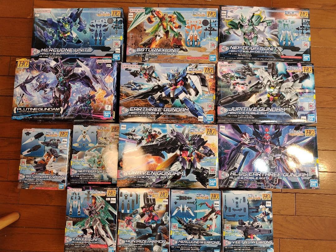ガンプラ　HG1/144　コアガンダムシリーズ　14個セット