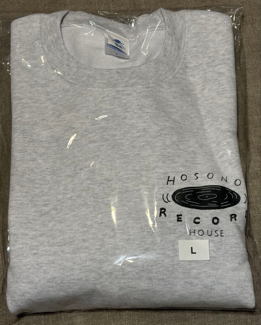HOSONO RECORD HOUSE グレー スウェット L