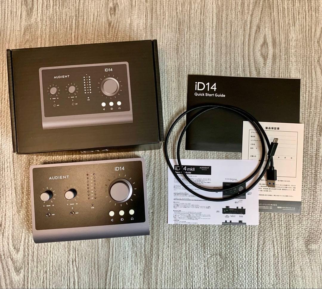 AUDIENT iD14 mkⅡ オーディオインターフェイス