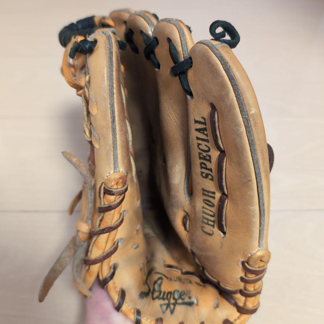 ち*き様 スラッガー　軟式　グローブ　内野手用　Slugger オーダー　旧ラベ