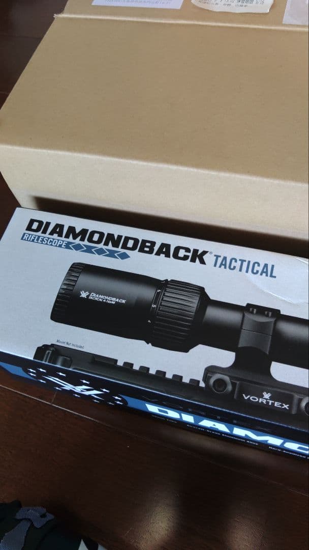 Vortex DIAMONDBACK　4-16-44　マウントキャップ　検VSR