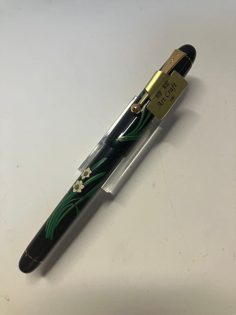 Pilot　パイロット 平蒔絵　万年筆 水仙　M（中字）