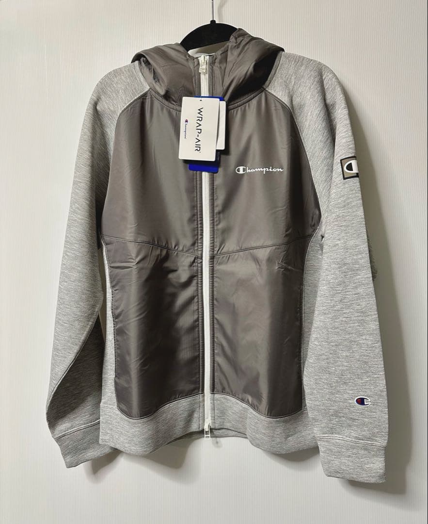 【新品未使用】Champion ブルゾン　テックウィーブフードジャケット　L