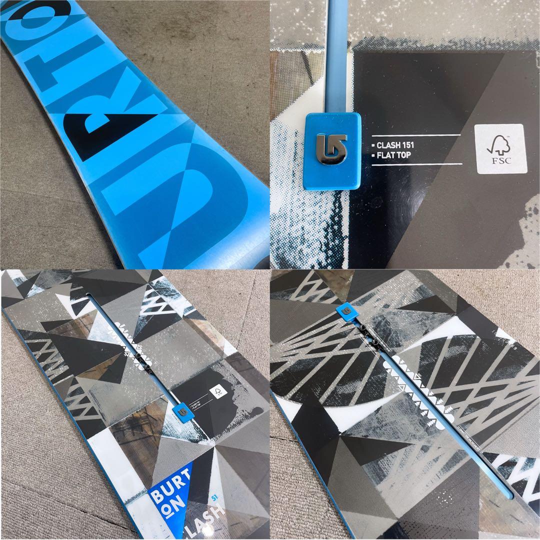 BURTON CLASH 151 MALAVITA スノーボードセット