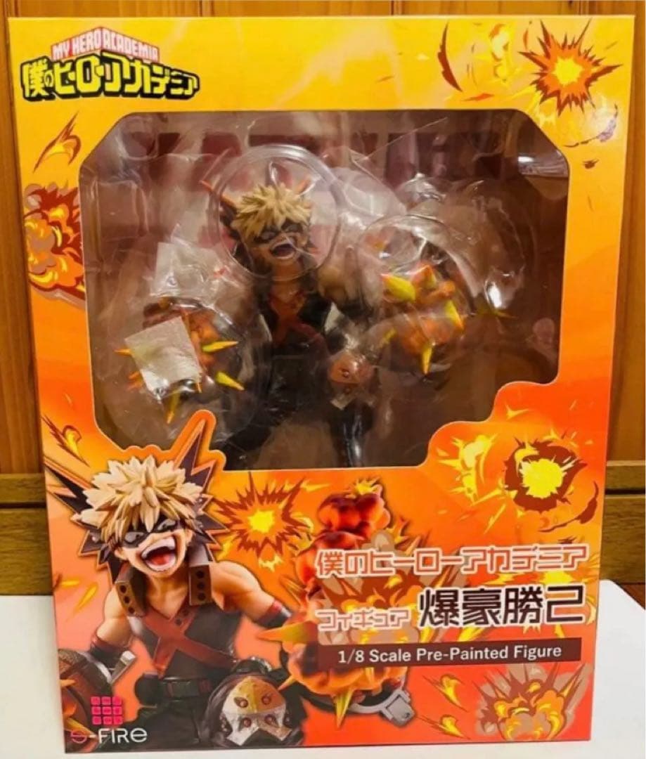 僕のヒーローアカデミア 爆豪勝己 フィギュア S-FIRE 1/8スケール