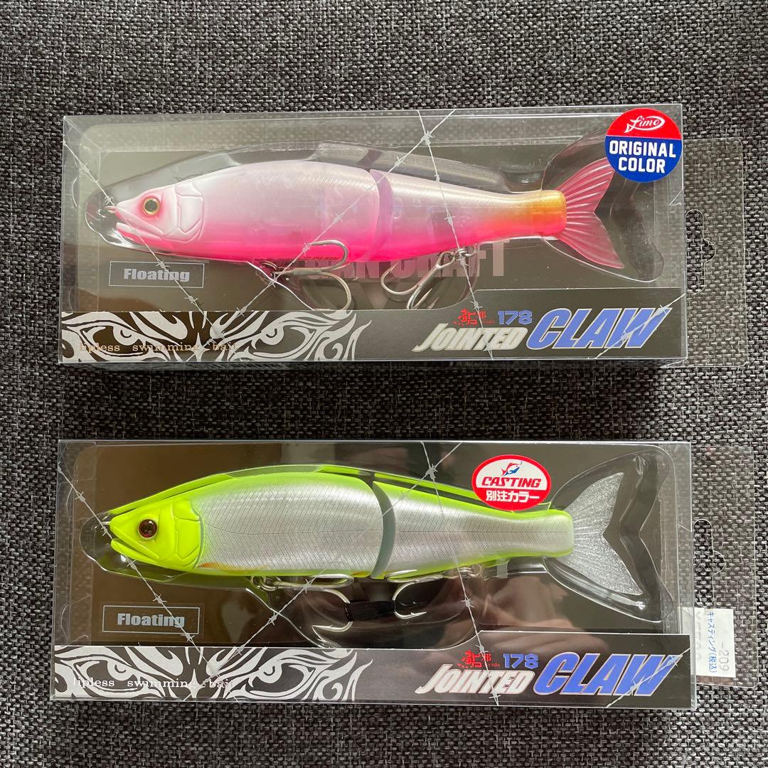 【新品未使用】　ガンクラフト　ジョインテッドクロー　178 ショップオリカラ