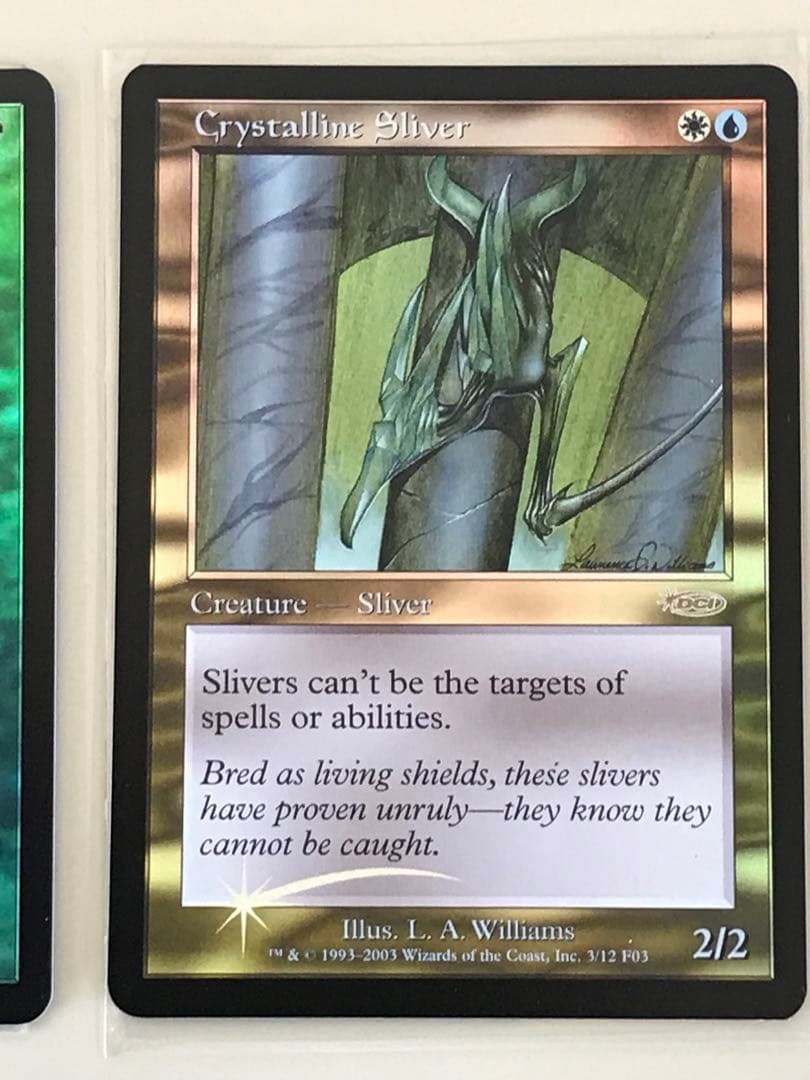 全foil スリヴァーの首領他スリヴァーセット　オマケ付き