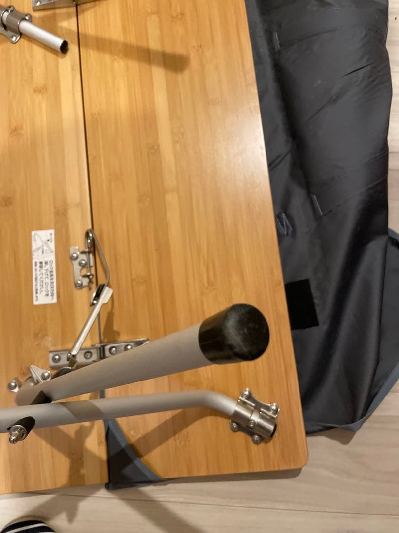 スノーピーク　ワンアクションテーブル竹　LV-100TR カバー付