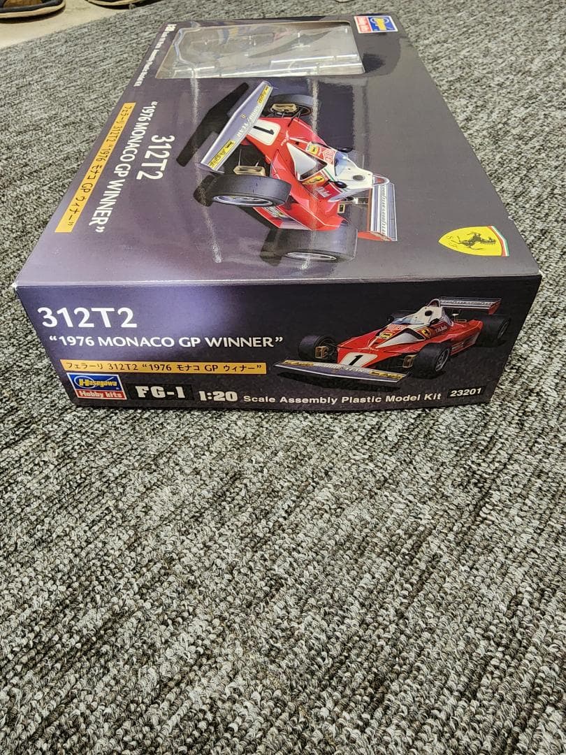 ハセガワ 1:20 フェラーリ 312T2 \"1976 モナコGP ウィナー\"