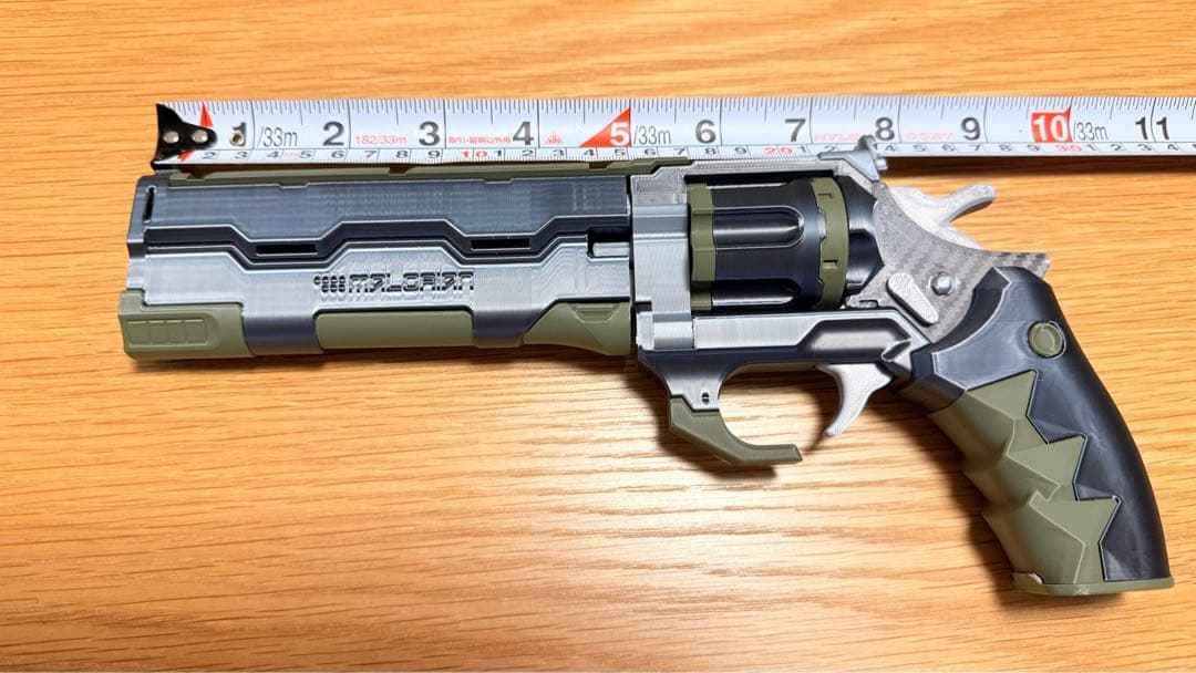 サイバーパンク｜リボルバー モデルガン｜Malorian｜コスプレ小道具