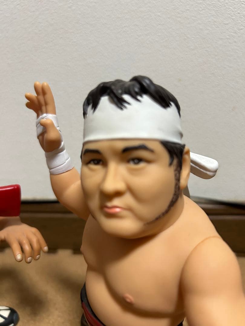 HAO アントニオ猪木　橋本真也　2体　ソフビ　フィギュア