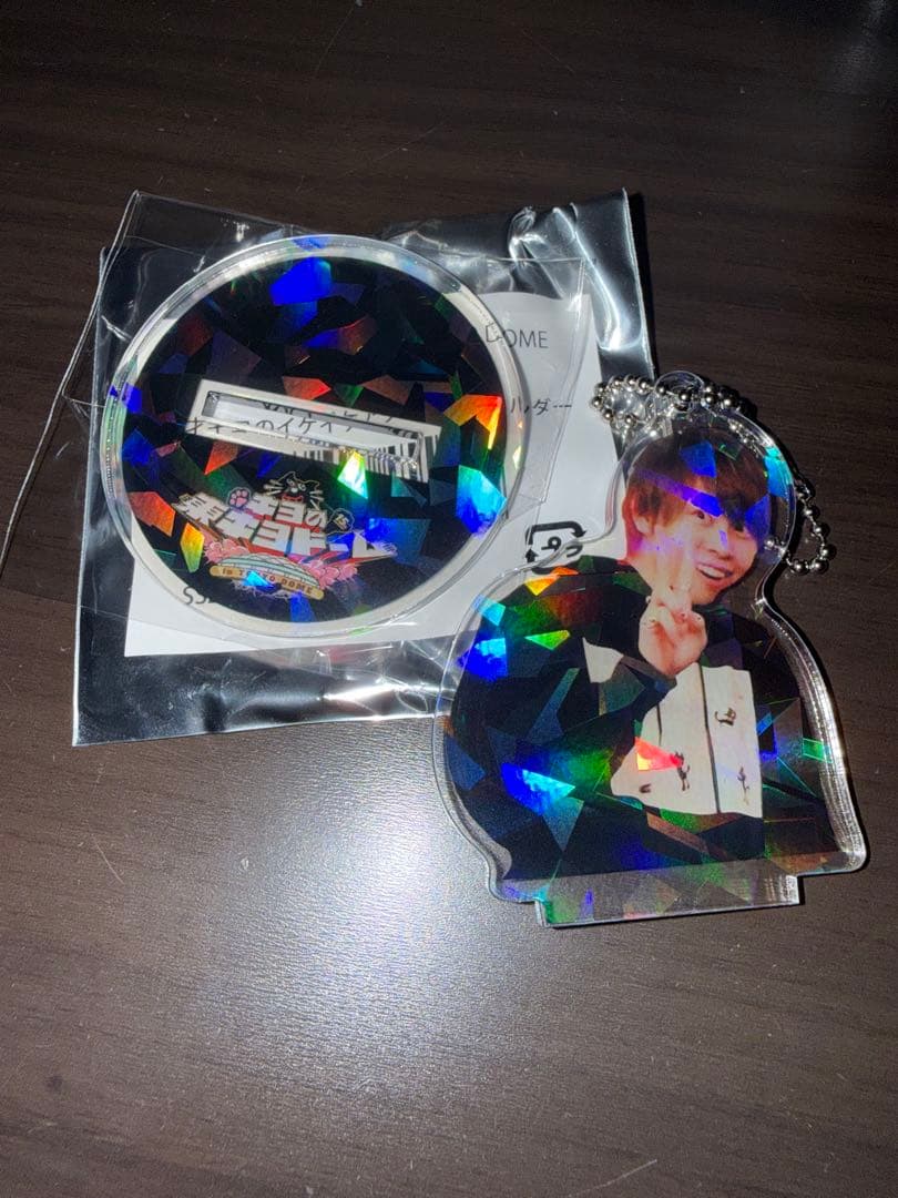 天才キヨのイケイケアクリルキーホルダー　ホログラム