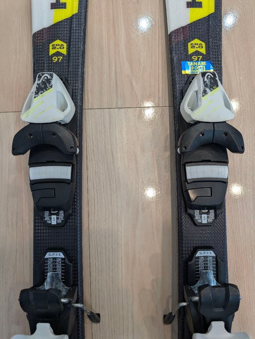 ジュニアスキーセット HEAD スーパーシェイプ 97cm 、ブーツセット