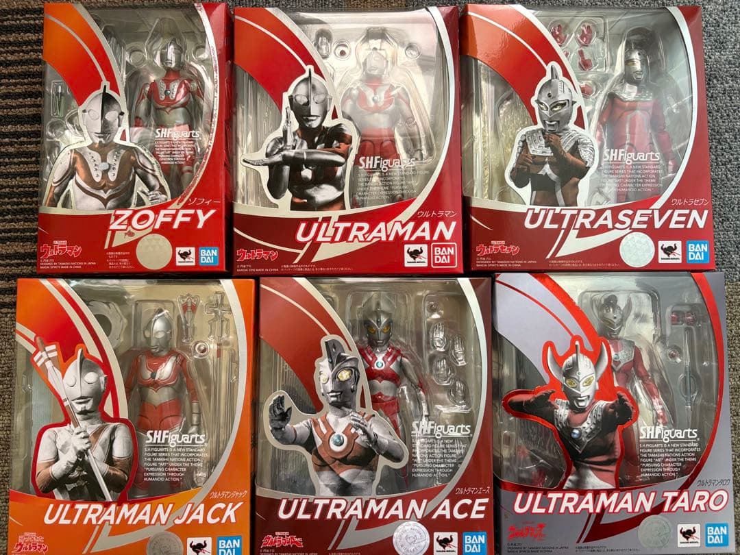 SHFiguarts ウルトラマン ウルトラ六兄弟 フィギュアセット