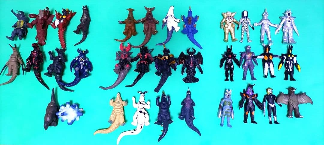ウルトラマン怪獣ソフビ 34体 まとめ売り