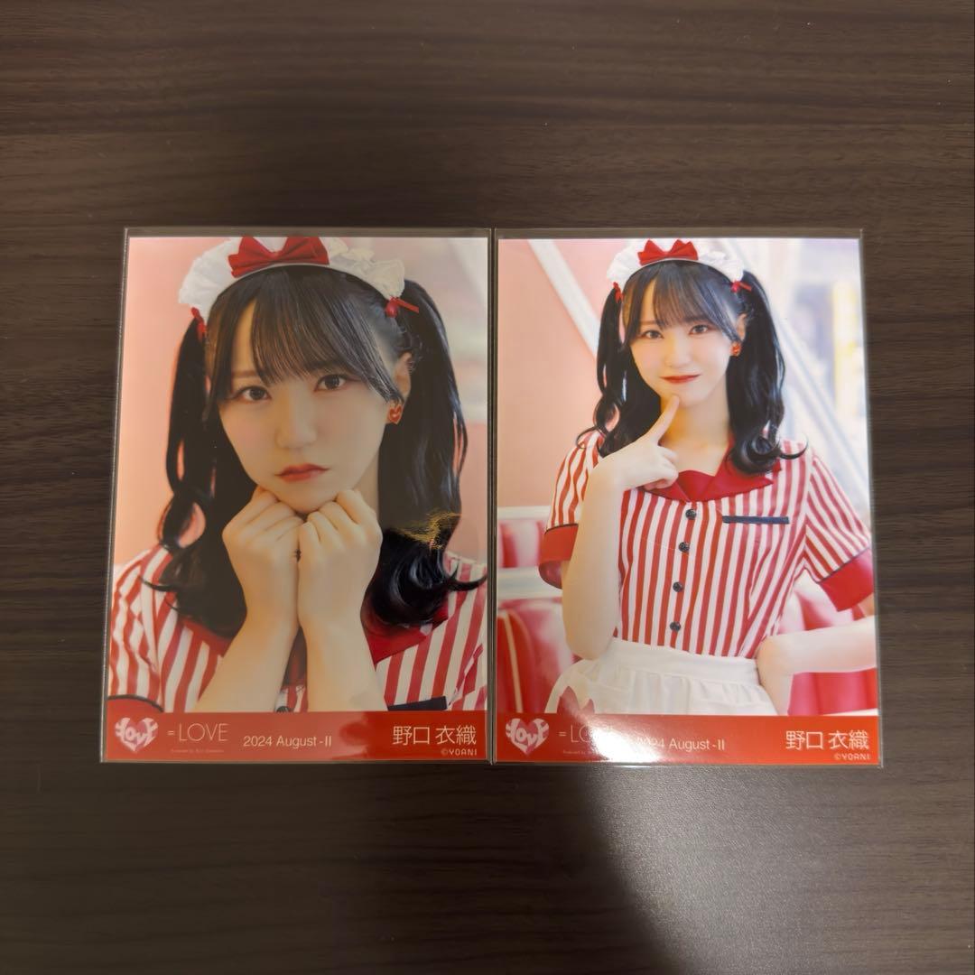 【土日限定値下げ中】野口衣織　生写真