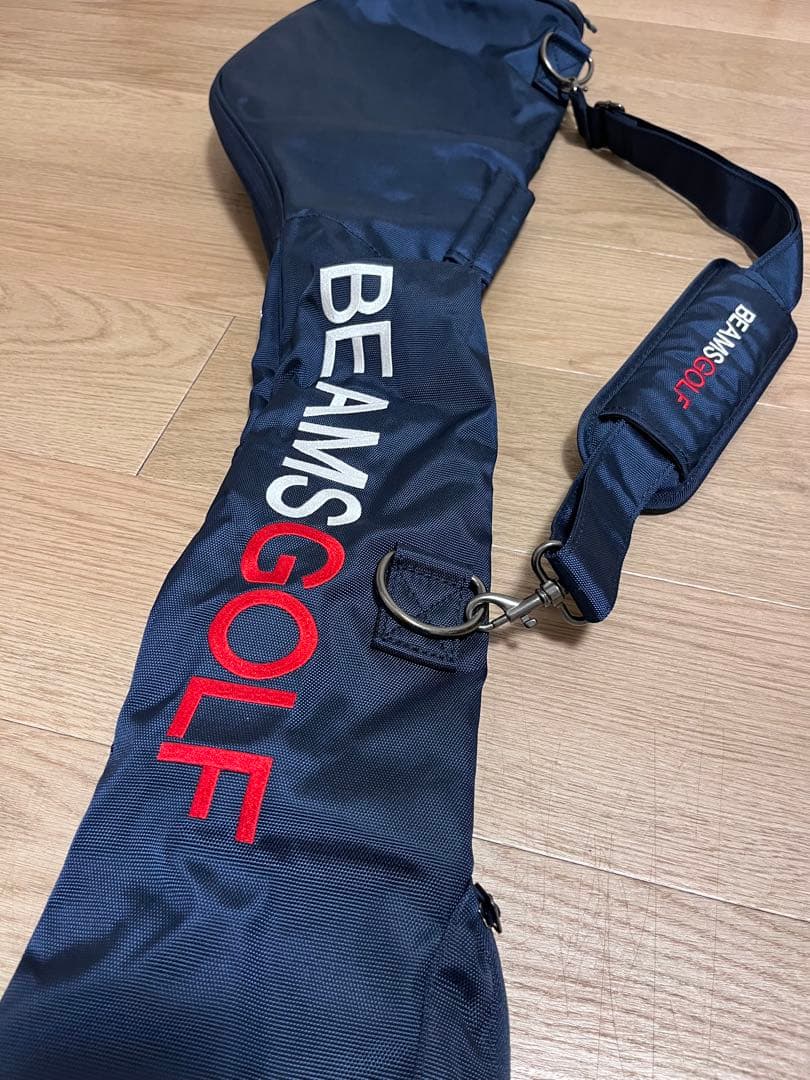BEAMS GOLF ゴルフバッグ ネイビー