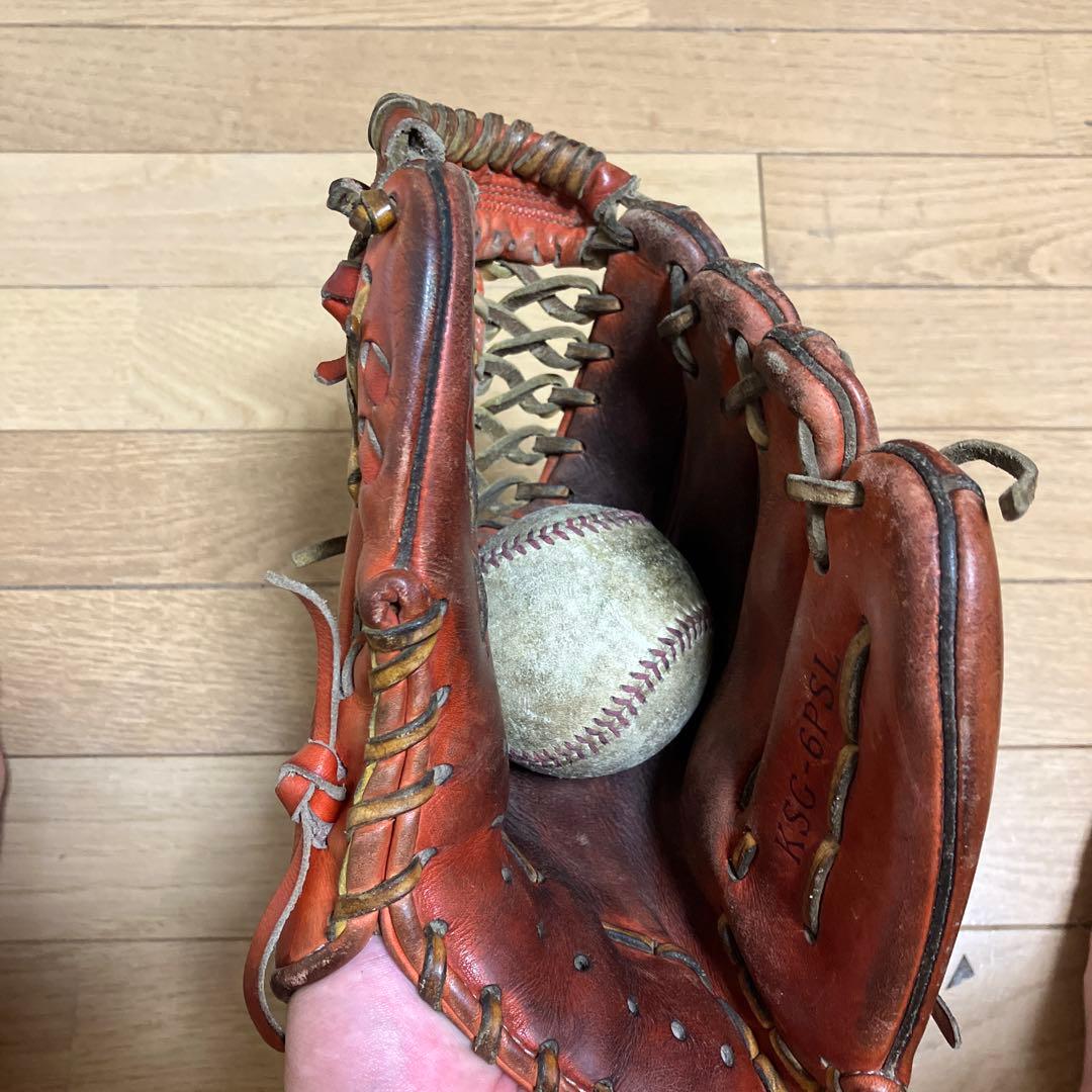 Slugger 硬式グローブ Fオレンジ　6PS-Ｌ