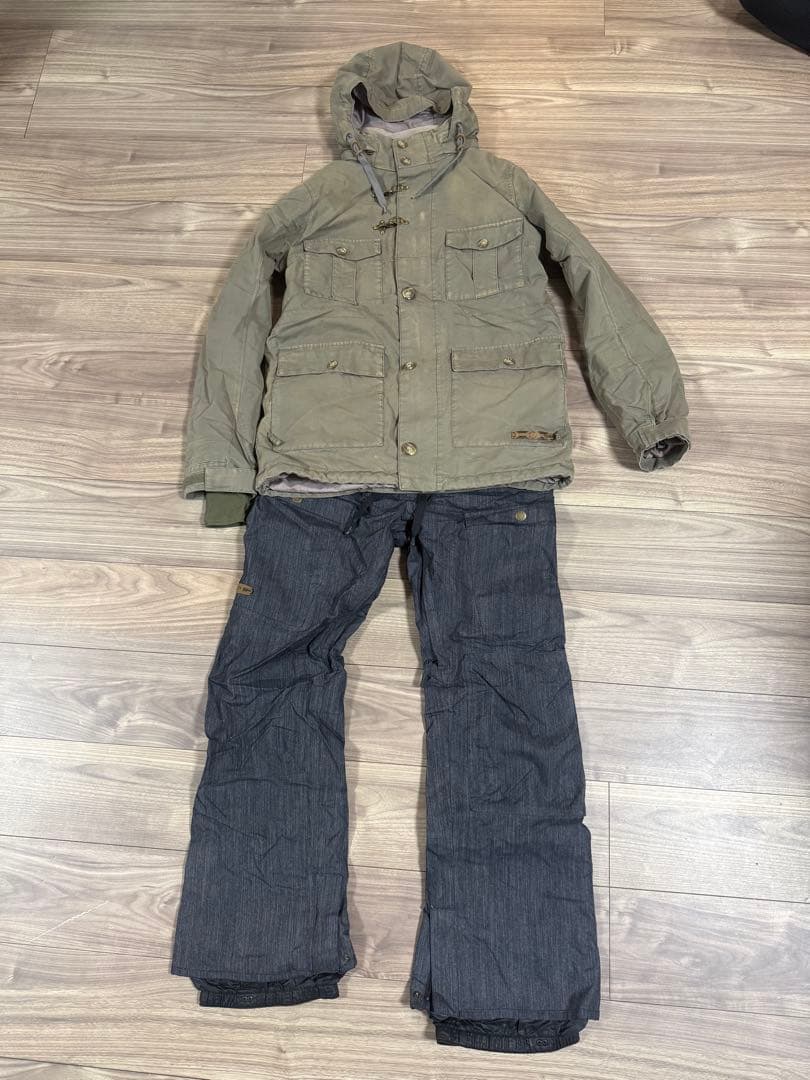 BURTON スノーボードウェア上下セット